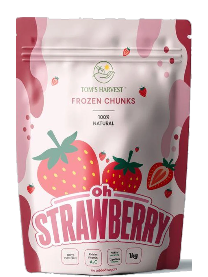 Oh Strawberry frozen chunks pouch
